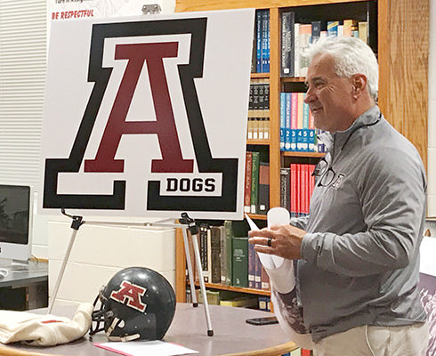 Congratulations to Andalusia’s Trent Taylor on his induction Monday night into the Alabama High School Sports Hall of Fame. Fyffe’s Paul Benefield, Hokes Bluff’s Mike Robertson, Lineville’s Steve Giddens and former McAdory coach David Powell will also be inducted.