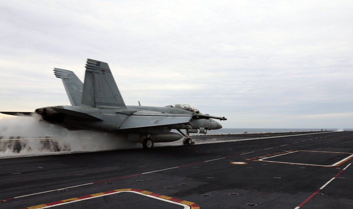 An impressive visit today onboard the USS Dwight D. Eisenhower.

Thank you, <a href="/SECNAV/">Secretary of the Navy John C. Phelan</a> Carlos Del Toro and Vice Admiral Daniel Dwyer for the hospitality and good conversation on transatlantic security cooperation.