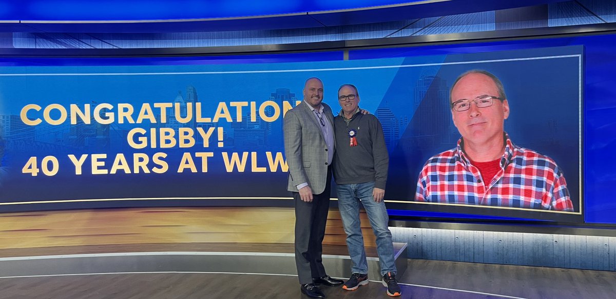 Proud to celebrate the end of Broadcast Engineer Mark Gibson’s 40 Year Career <a href="/WLWT/">WLWT</a>!  It’s been an amazing ride and thankful for all you have done!  Enjoy retirement!