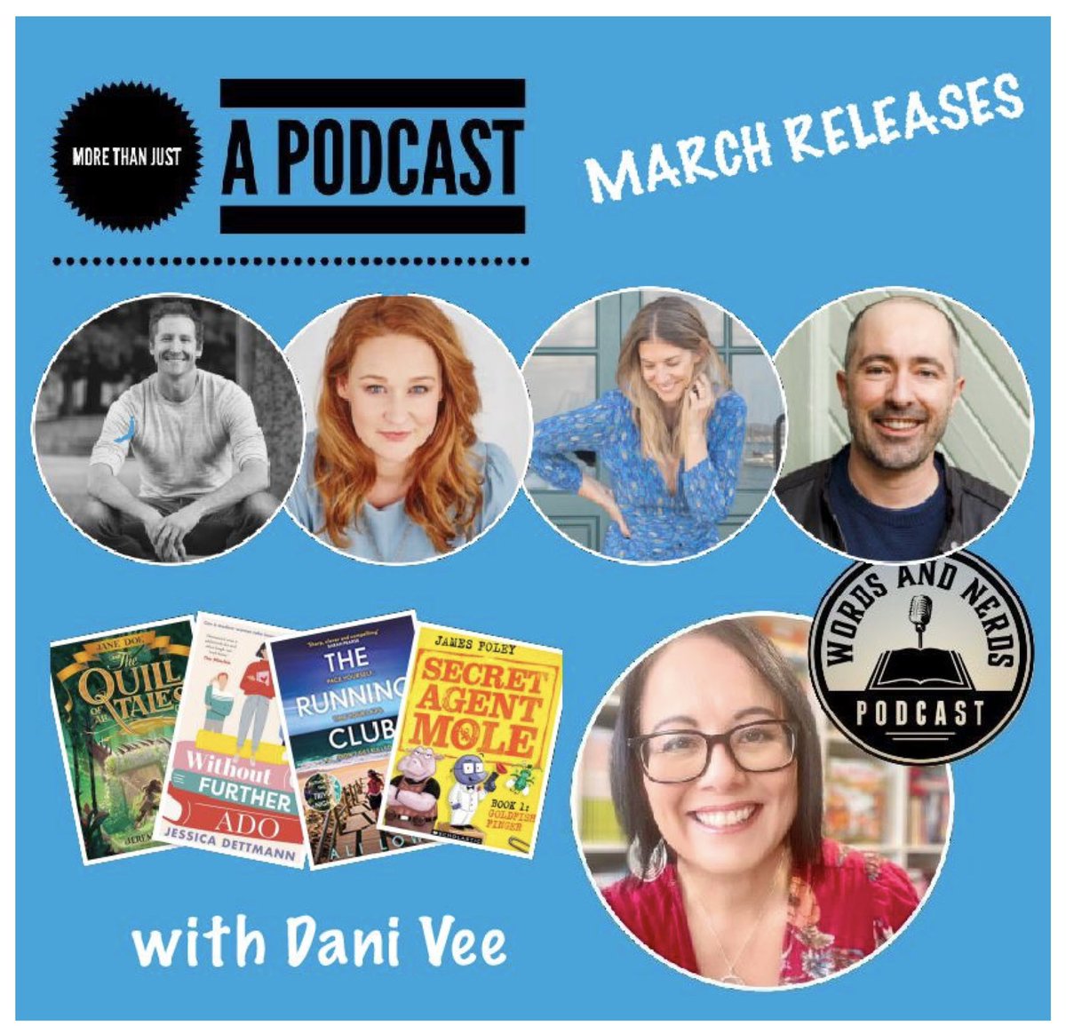 In this MARCH RELEASES episode we chat about new books, books we’re looking forward to and the what they wish they knew when they were starting out as writers 💙 

💙 There’s no need for the perfect first draft
💙 Much of writing is believing in yourself

on.soundcloud.com/eAfqi1UDqoZUsG…