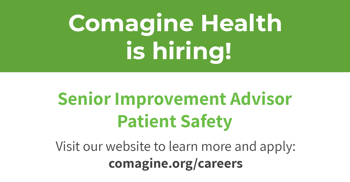 Comagine Health on Twitter Health is hiring a senior