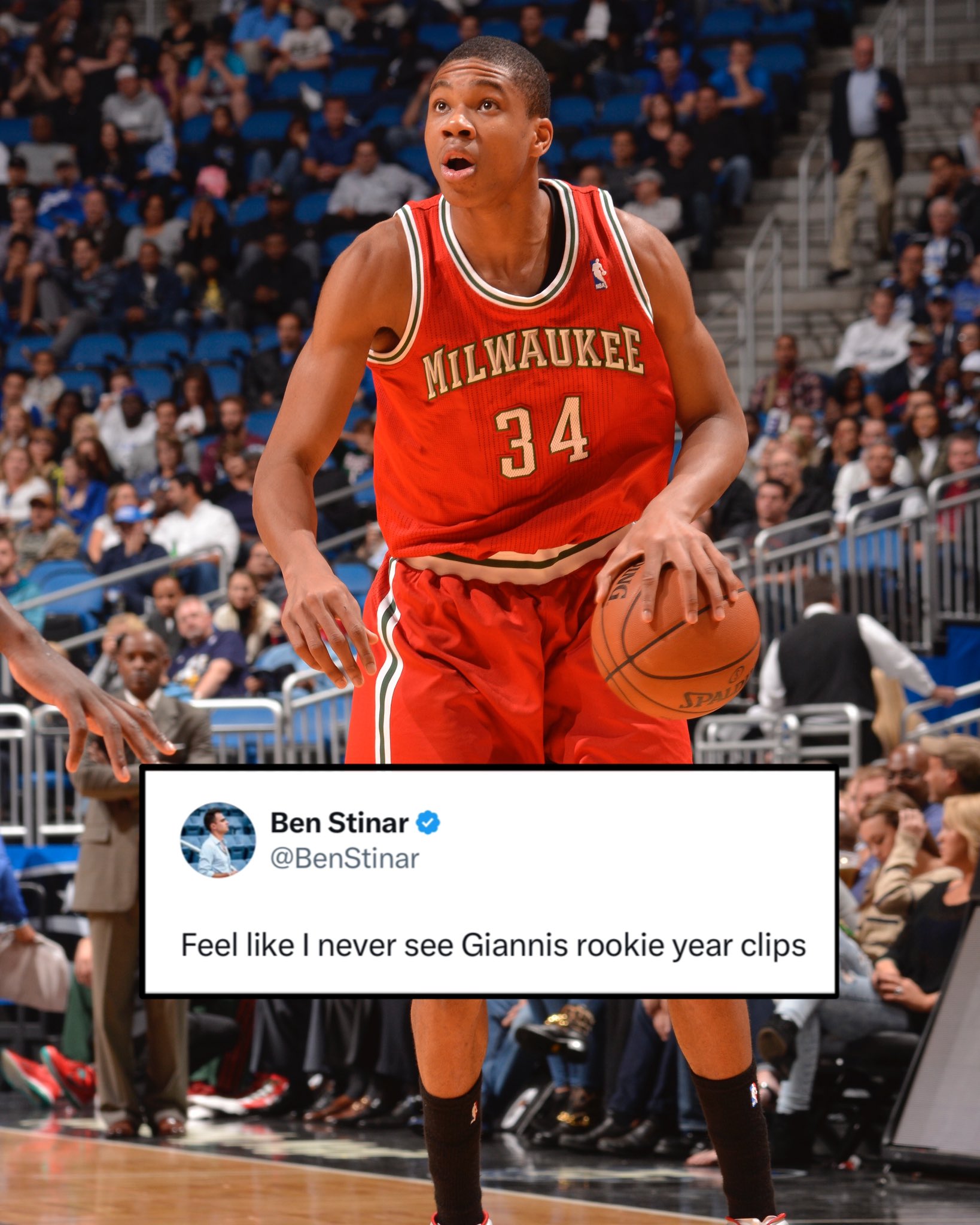 Bleacher Report on Twitter "Giannis’ rookie year feels like AGES ago 🤯