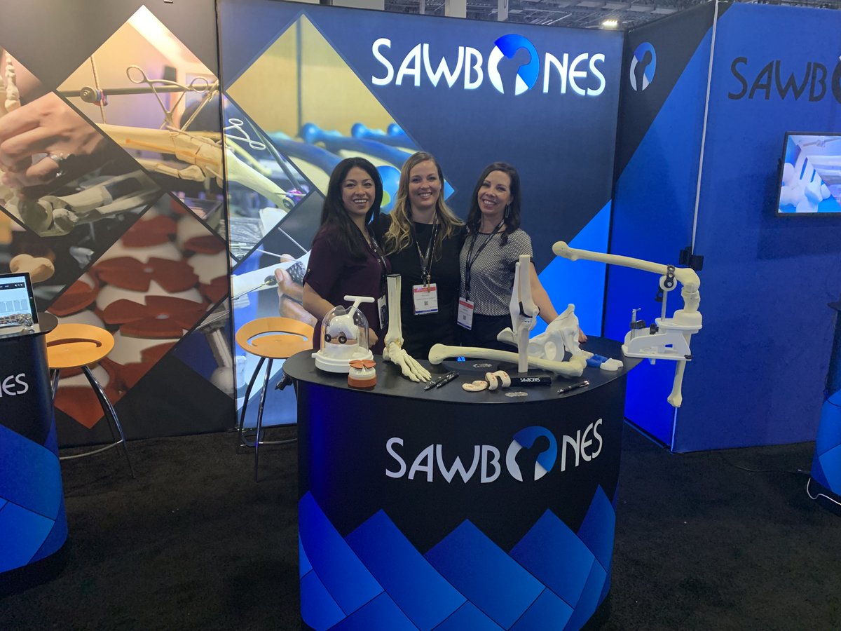 SawbonesNow's tweet photo. Itโs the last day at #aaos2023. Donโt miss out! Come see us in booth 1443. #Sawbones #aaos23 https://t.co/bbm4a8IP9T