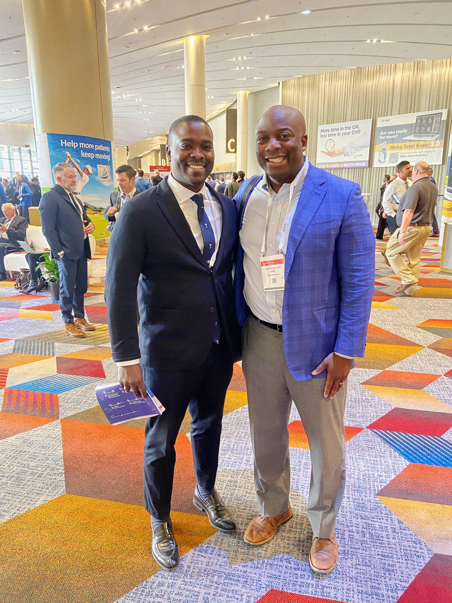 drfrank0by's tweet image. It was a pleasure to meet Professor @SportsHipFemi from @mac_ortho. Looking forward to welcoming him to London, as he gives the Hugh Phillip’s Lecture at the @PottRotation 50th ASM this November. 

#AAOS #orthotwitter