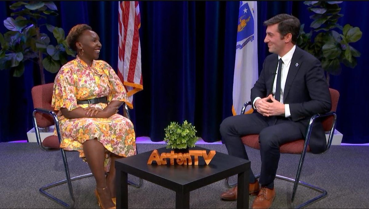 ActonTV1's tweet image. This morning, for Acton in Focus, we hosted the new State Rep for the 14th Middlesex district- Simon Cataldo. Look out for the interview coming soon...
#StateRep #ActonInFocus #SimonCataldo