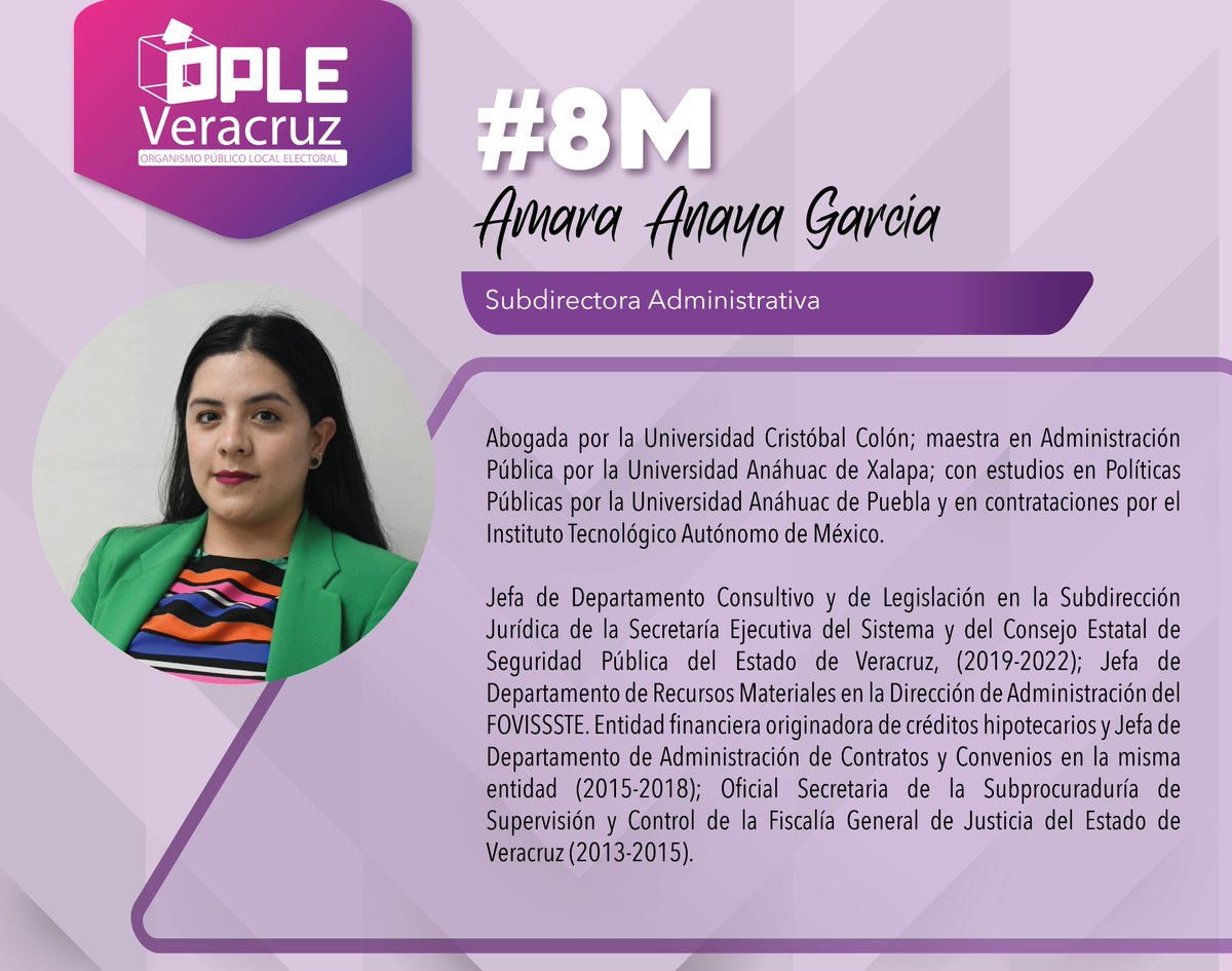 ople_Ver's tweet photo. Este #8M en el OPLEV reconocemos el papel de las mujeres en la sociedad, pilar y pieza clave para fortalecer la democracia. 

#DiaInternacionalDeLaMujer https://t.co/jZb77YzNfn