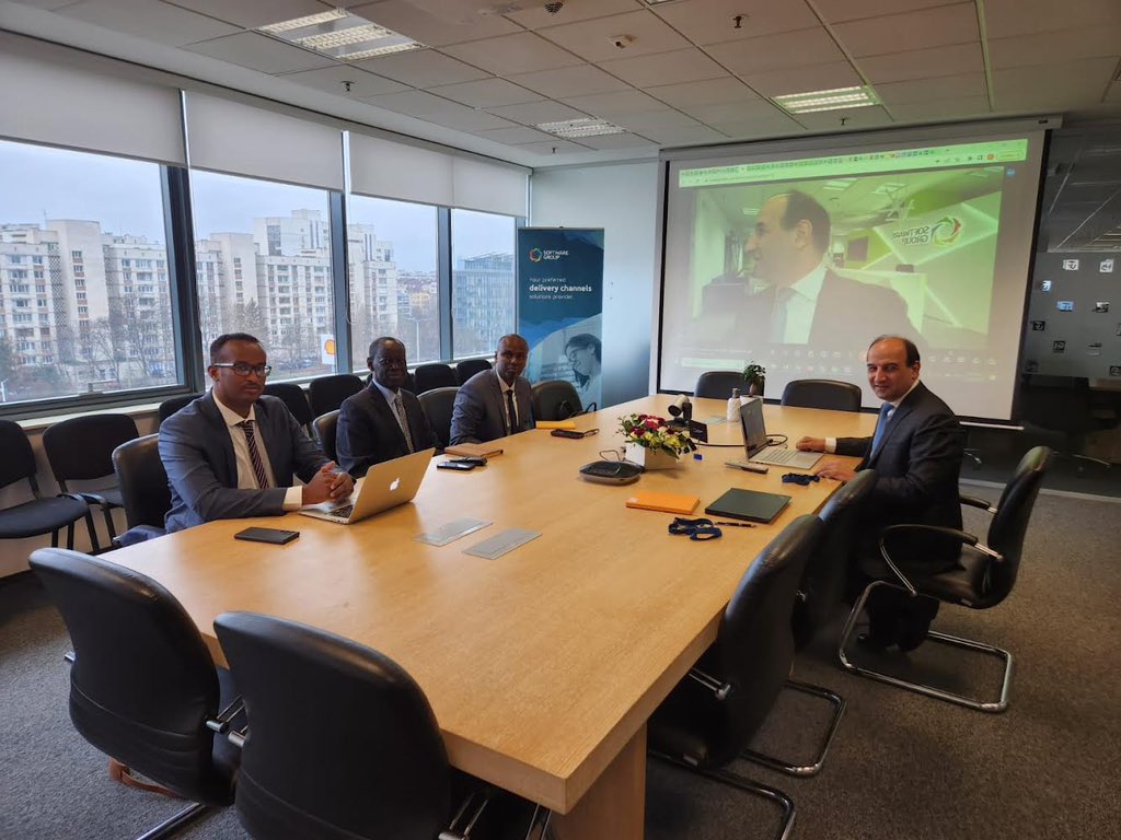 lapost_djibouti's tweet image. #solutionsdigitales #inclusionfinanciere #epargnepostale. Rencontre fructueuse entre le DG de la poste de 🇩🇯 accompagné de M. Samba Thiam avec le groupe Software pour finaliser le partenariat  Fintech dans le cadre de notre politique gouvernementale d’inclusion financière.