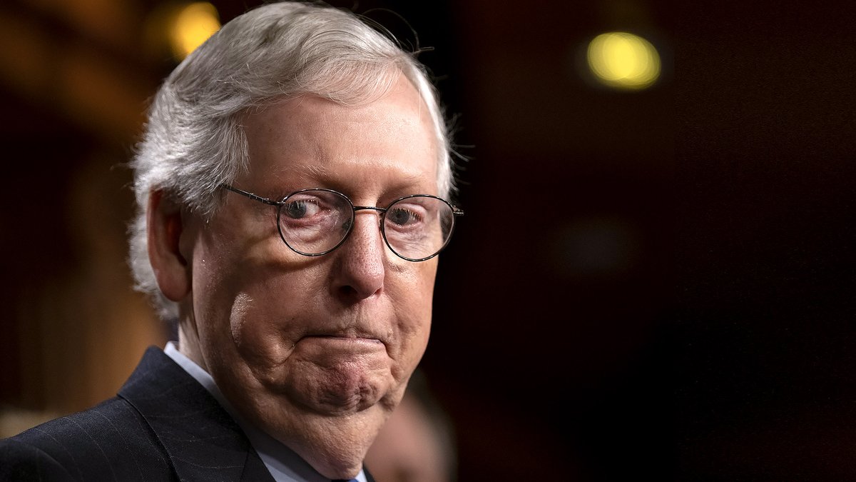 Mitch McConnell Bankrupted By 3-Day Stay In Hospital bit.ly/3JuPihT