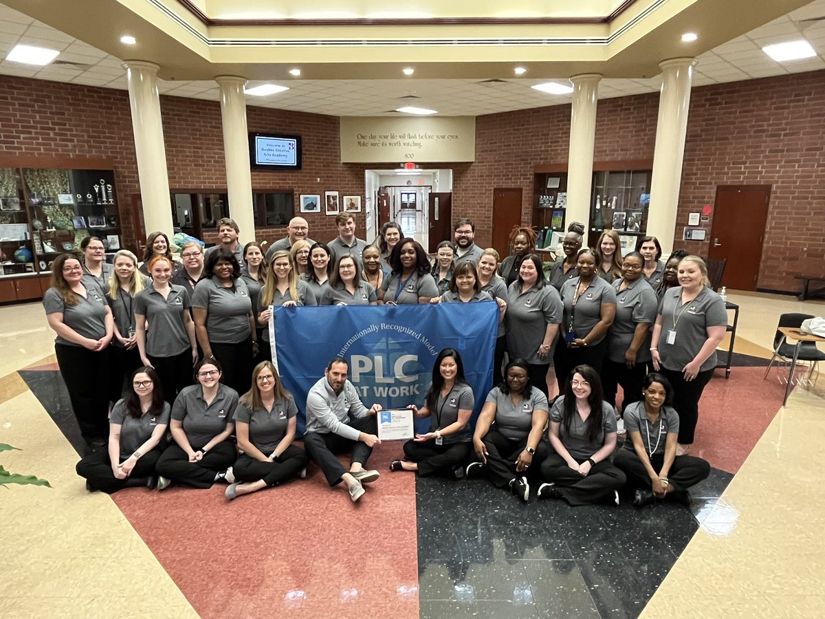 BCAABulldogs's tweet photo. Excited to be recognized as a national Model PLC at Work School! #Believe2Achieve @LexingtonTwo @SolutionTree https://t.co/YSNX6L1OR2
