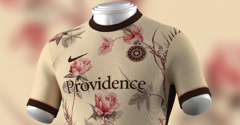 designfootball's tweet photo. This entry to the Portland Thorns Kit of the Week stage by @jaccovansanten5 could actually be an interpretation of #ThatKit. Things in common but very, very different styles.
#PortlandThorns #ThornsFC #NWSL #KOTW