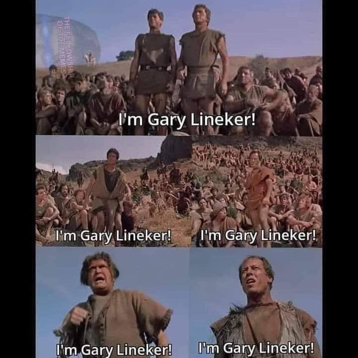 StreetLeigh's tweet photo. @GaryLineker #ImGaryLineker https://t.co/2EYORxIx2U