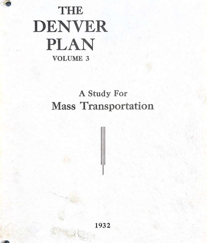 Nathaniel Minor (@nbminor) on Twitter photo I dug the Denver Planning Commission's 1932 "study for mass transportation" out of a box at <a href="/denverlibrary/">Denver Public Library</a> this week for no particular reason.
Here are some highlights from the study's introduction: I dug the Denver Planning Commission's 1932 "study for mass transportation" out of a box at <a href="/denverlibrary/">Denver Public Library</a> this week for no particular reason.
Here are some highlights from the study's introduction: