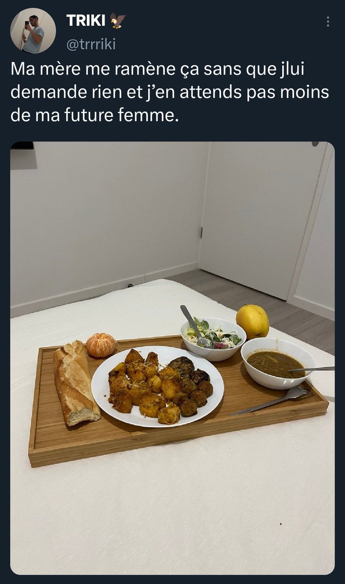 peu importe on Twitter "J