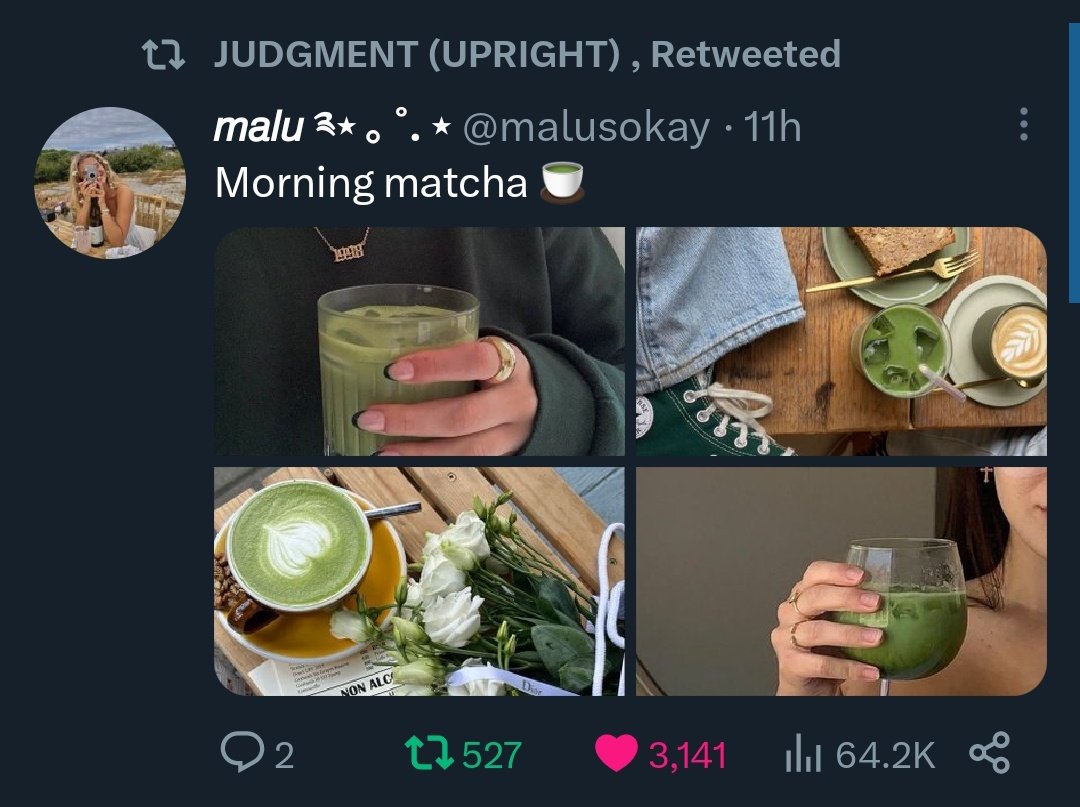 xxcpriv's tweet photo. @AKAZICHEN YOU LIKE MATCHA? https://t.co/QBjh9UFY3Q