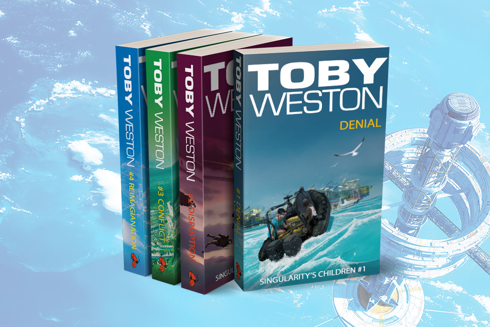 SciFiLobster's tweet photo. Buddhist commandos, stolen Femto-tech, AI Sages and Quantum Consciousness https://t.co/Wt79XaMxNl #Disruption #SciFi #book #SingularitysChildren https://t.co/sqShVHzK0b