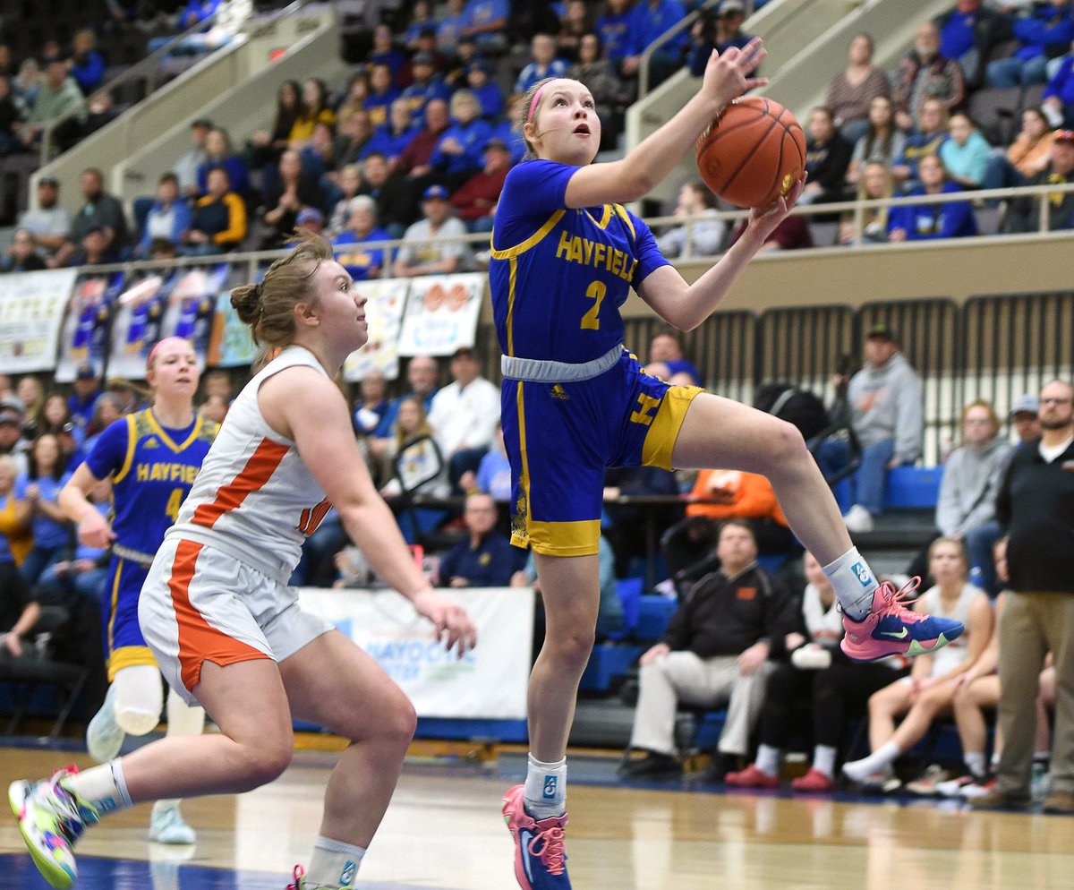 Good luck to our two 8th graders going to battle in Section 1A and 2A championship today!! 
Mackenzie Lodermeier -Goodhue Jenna Christopherson - Hayfield