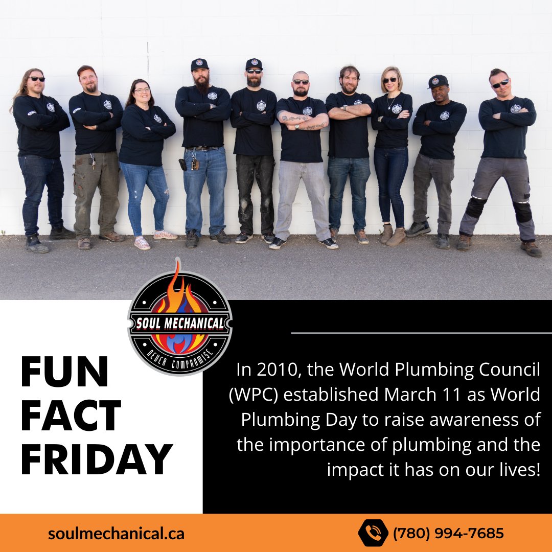 RT x.com/soulmechanical… We're the ones to call when you need a plumber's help. Happy Plumber Day! Check out our services at soulmechanical.ca #soulmechanical #yeg #hvac #gasfitti…