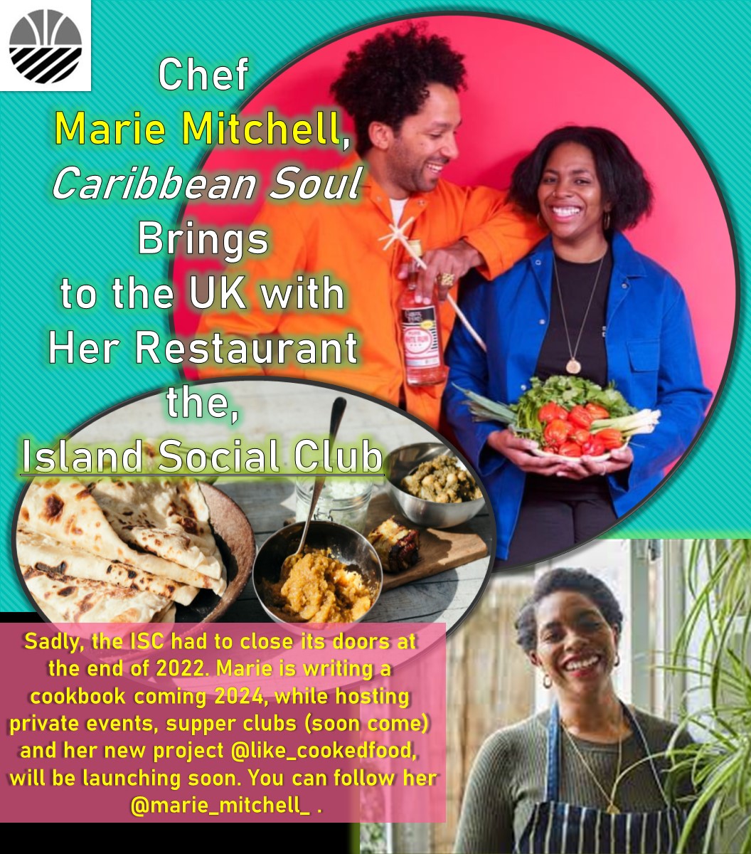 Chef #MarieMitchell expresses love for her restaurant #IslandSocialClub in the #UK. “[It] bridged that gap between formal fine dining and not a takeaway... and I miss it because we still don’t really have that.”🥘 #islandsocialclub #britishcaribbean #disapora #diasporacooking