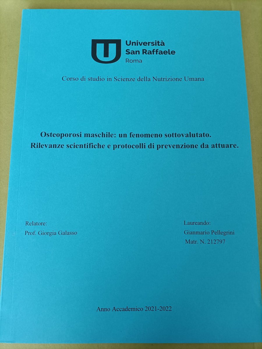 10/3/23.Taglio di Po. 2ªlaurea con voto identico 110elode e menzione speciale della commissione: il tagliolese GianMario Pellegrini che per motivi di lavoro abita a Fiesso Umbertiano,dopo quella in Scienze motorie ha ottenuto la laurea in  Scienze della nutrizione umana (v.FB) Lz