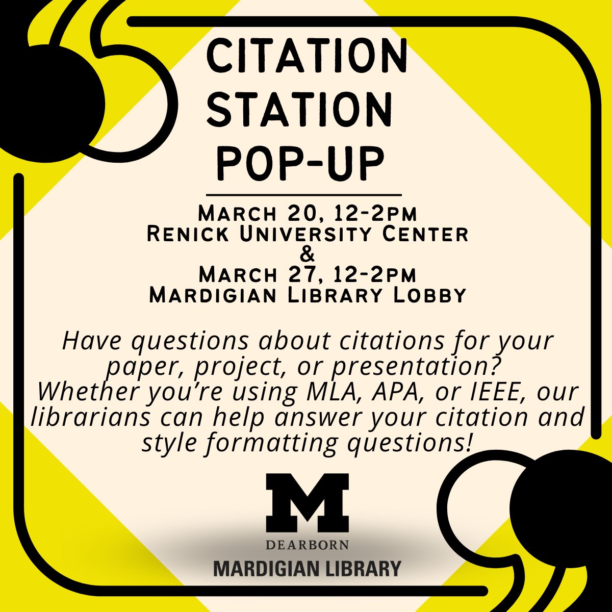 Mardigian Library tweet media