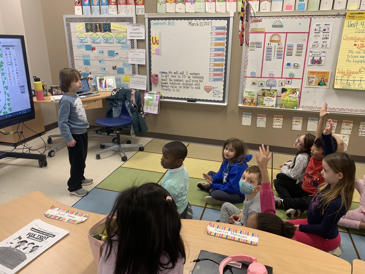 bdeutschbcps's tweet photo. Meet our new teacher for the day…😀 https://t.co/CvgtHVoBRi