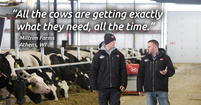 DairyRobot's tweet image. Discover how one of the largest robotic farms in Wisconsin made the switch to Lely automation and the positive results they saw in their herd! bit.ly/3LbphW7

#lely #dairyrobot #farminginnovators #wisconsin #dairy