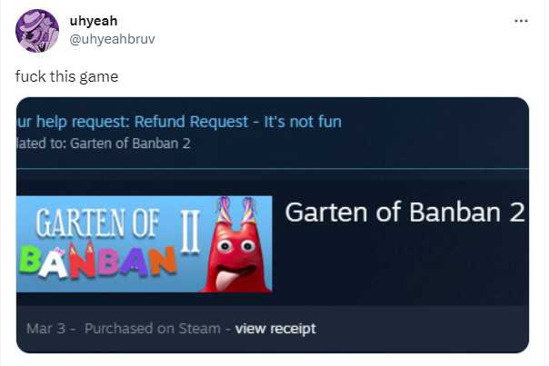 Garten of Banban 2 on Steam