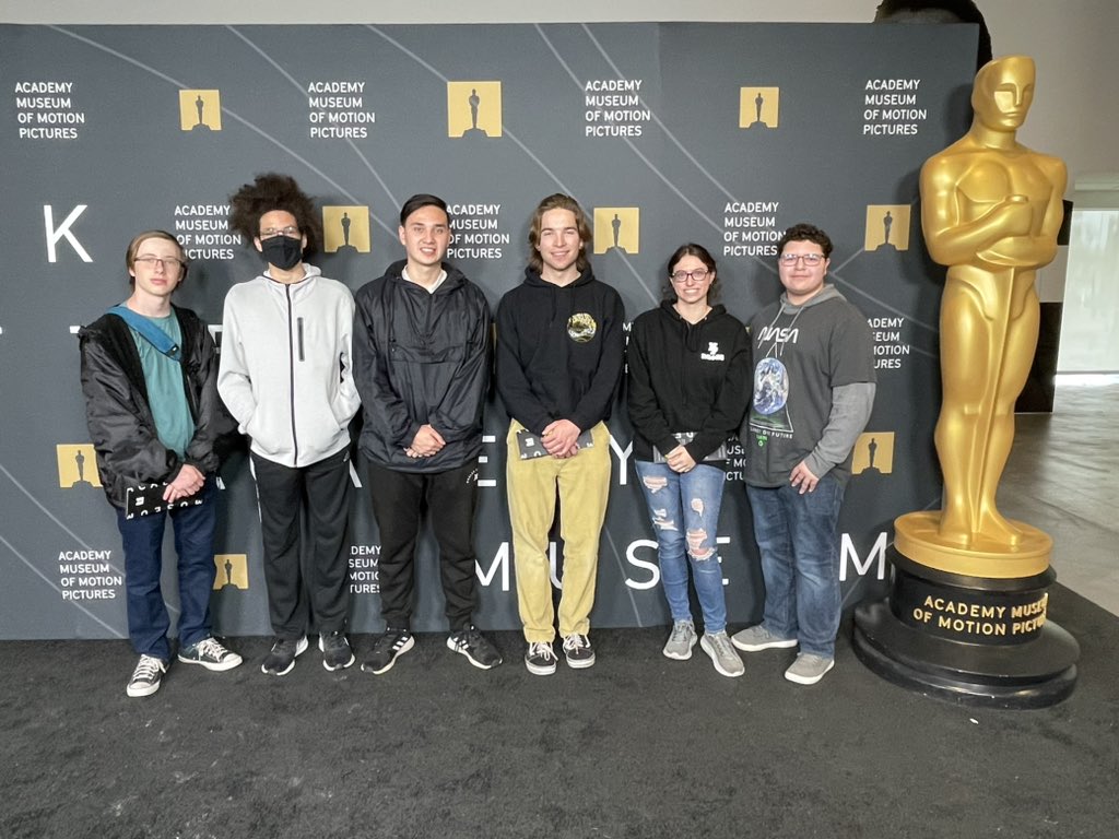 Great day at the <a href="/AcademyMuseum/">Academy Museum of Motion Pictures</a> with some of the Honors Digital Video Production Students. We got to see screenings of the Live Action Short Film  Academy Award nominees, all of which were great films! We all think that “An Irish Goodbye” will win. <a href="/NPPrincipal11/">Steve Lepire</a> <a href="/ThePantherCCC/">ThePantherCCC</a>