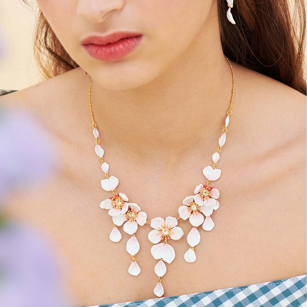 日本製・綿100% Les Nereides シロエナガ ネックレス | reumareica.com