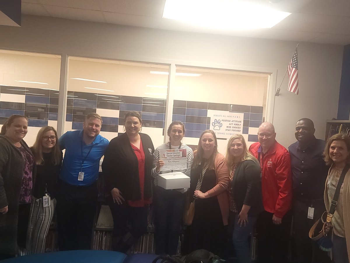 It was an honor to celebrate Kim Adeyani and spotlight her dedication to her students! <a href="/RISD_ISSteam/">RISD Instructional Support Specialist Team</a>
