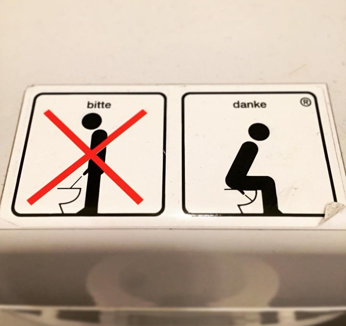 打算也弄一个贴家里马桶上，提醒bf