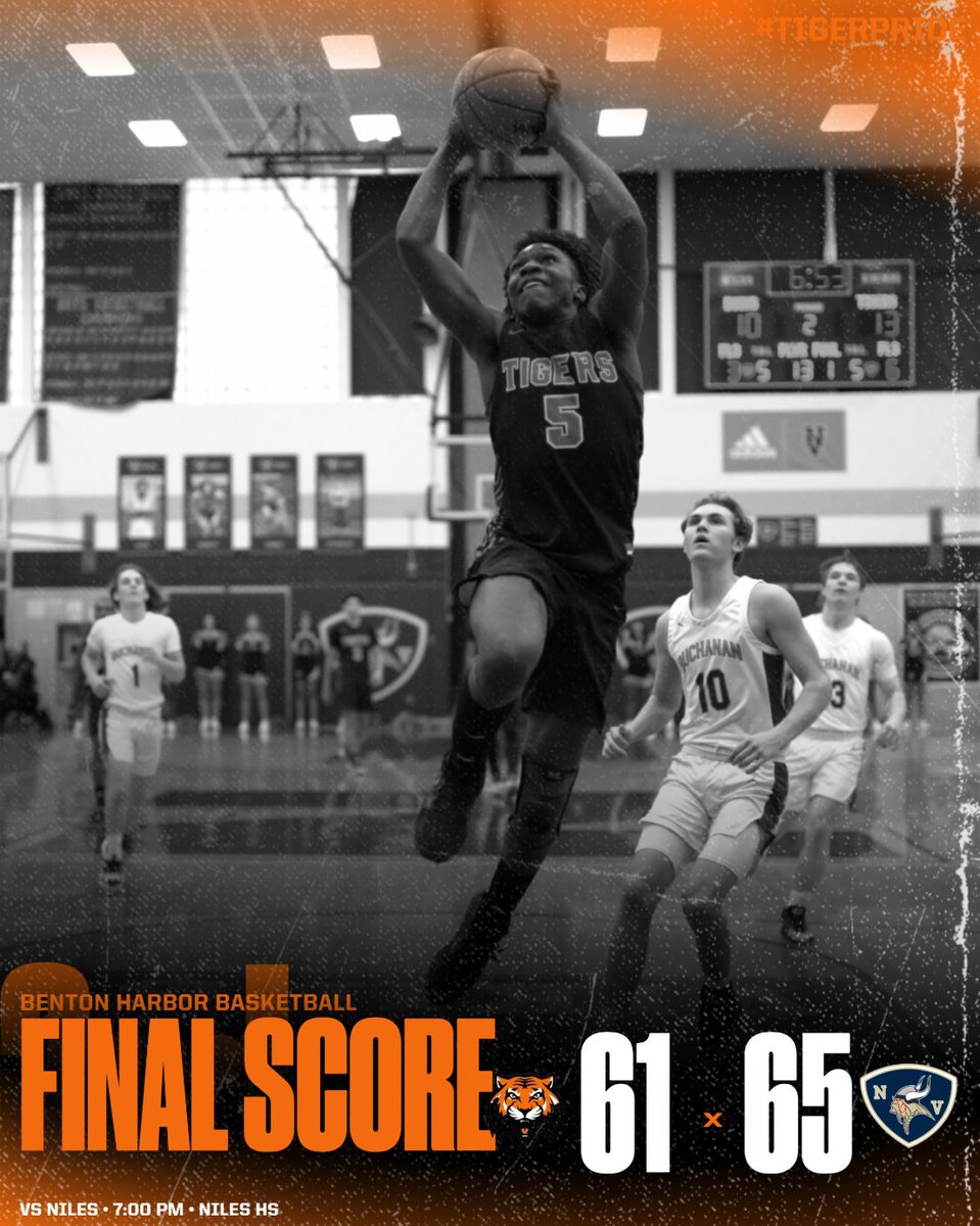 Tigers fell short tonight in the District Final. Great season Coach Sterling and young men. Thank you to our seniors, we will miss you all!