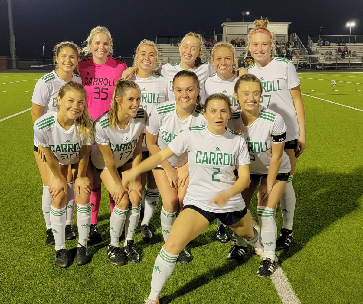 2nd half lineup. Excuse Paige Becker😆