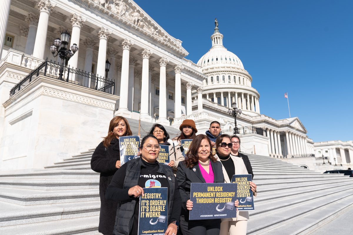 CHIRLA's tweet image. CHIRLA traveled to DC to continue fighting for a #pathtocitizenship, urge our legislators to act on immigration, &amp;amp; have our testimonies &amp;amp; dreams heard. We&apos;ve returned to LA, but the fight is far from over! Congress, we demand #LegalizationNow #CitizenshipNow #UpdatetheRegistry!