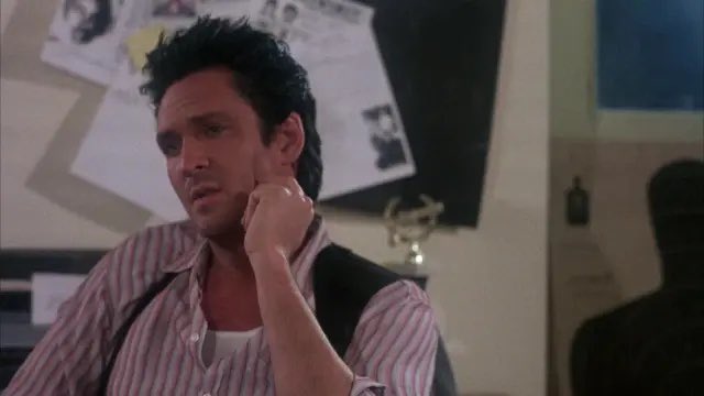 slutfluff's tweet photo. just enthralled by Michael Madsen’s hair in FATAL INSTINCT aka TO KILL FOR (1992) https://t.co/eUzXM6X4hk