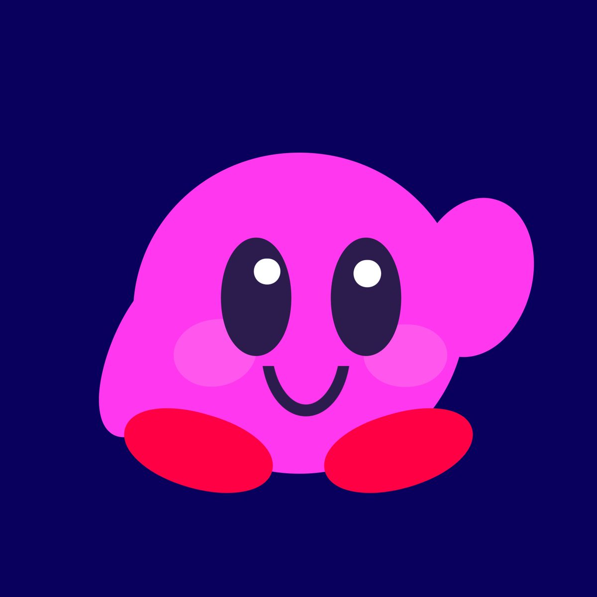 stoopidstar's tweet photo. i decided to make some art of kirby!! i know it doenst look good, i have never made art before! https://t.co/A1ySJTmQZJ