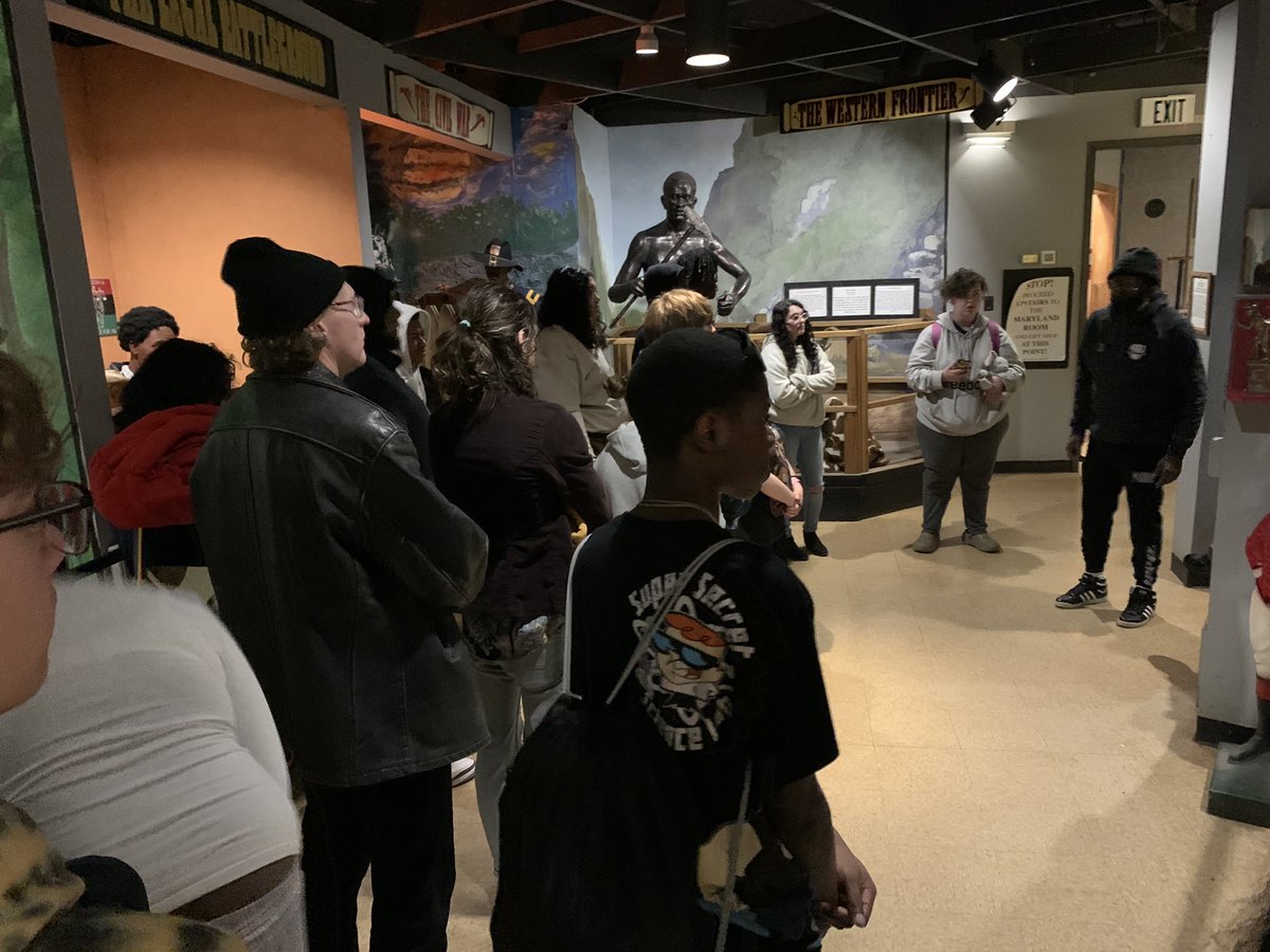 #SpeakUp students took a trip to Baltimore to visit The Great Blacks in Wax Museum. The experience was eye-opening and one that everyone should experience!