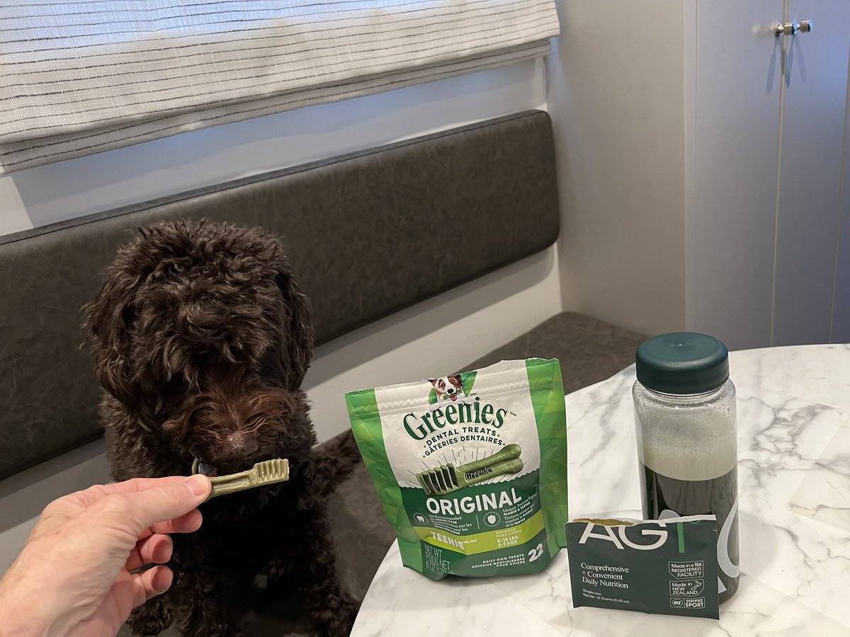 <a href="/AthleticGreens/">DrinkAG1</a> Mumzer &amp; I have our Athletic Greens every morning!