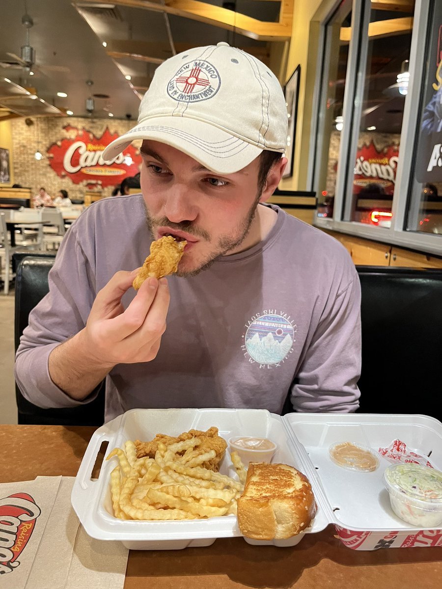 olive_taffy's tweet photo. A compilation of @Dawgust enjoying his Cane’s to make @Teezy__Money jealous 🫶🏼 https://t.co/vV4YWJICxx