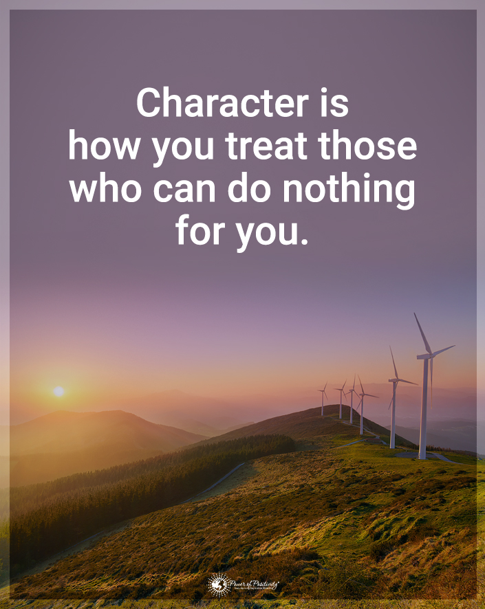 TrainingMindful's tweet image. “Character is how you treat those who can do nothing for you.”