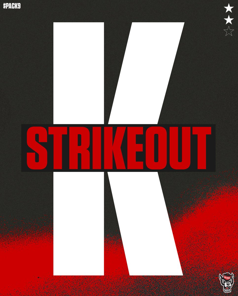 NCStateBaseball's tweet photo. Out of the jam! @baker_nelson4 enters and gets out of the bases-loaded situation with back-to-back strikeouts.

Top of the order due up for the Pack in the seventh.

E6 | Miami 8, NCSU 5

#Pack9 https://t.co/WeQDMpAN0P