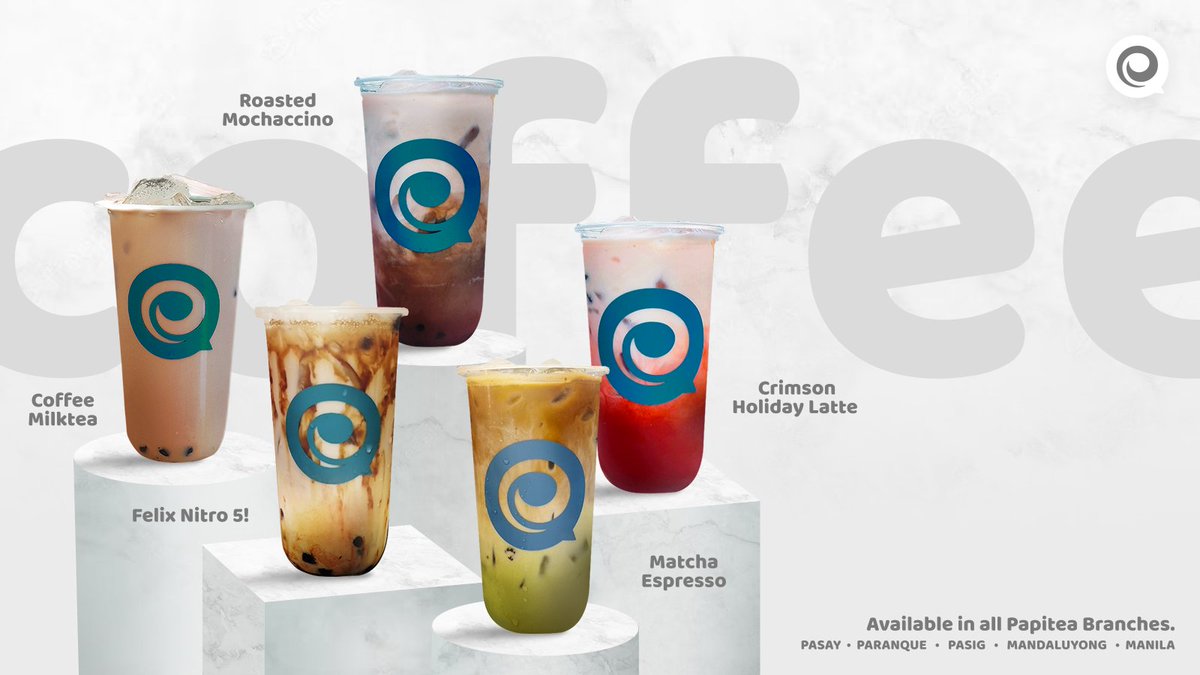 papiteaph's tweet photo. Anyone up for a COFFEE DATE at Greenfield this weekend? ☕️🧋🍵🍮

QRT and TAG your date to get a chance to WIN FREE 22oz PAPITEA DRINK for two this weekend!

#PapiteaCoffeeSeries
#PapiteaAtGF https://t.co/P3j6Bj3Xtz