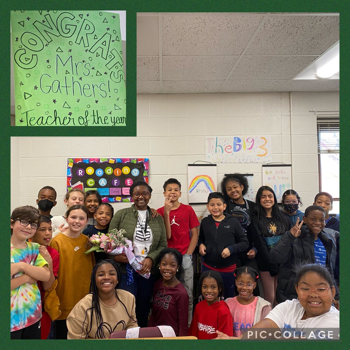 🥳 Congratulations to our teacher of the year, Ms. Krystal Gathers! Our students are so fortunate to have such an amazing teacher  that sees, hears, understands and empowers our future leaders! @HillandalePOWER @gathersk88 @DPSCoach @AKAFerrell_EdD