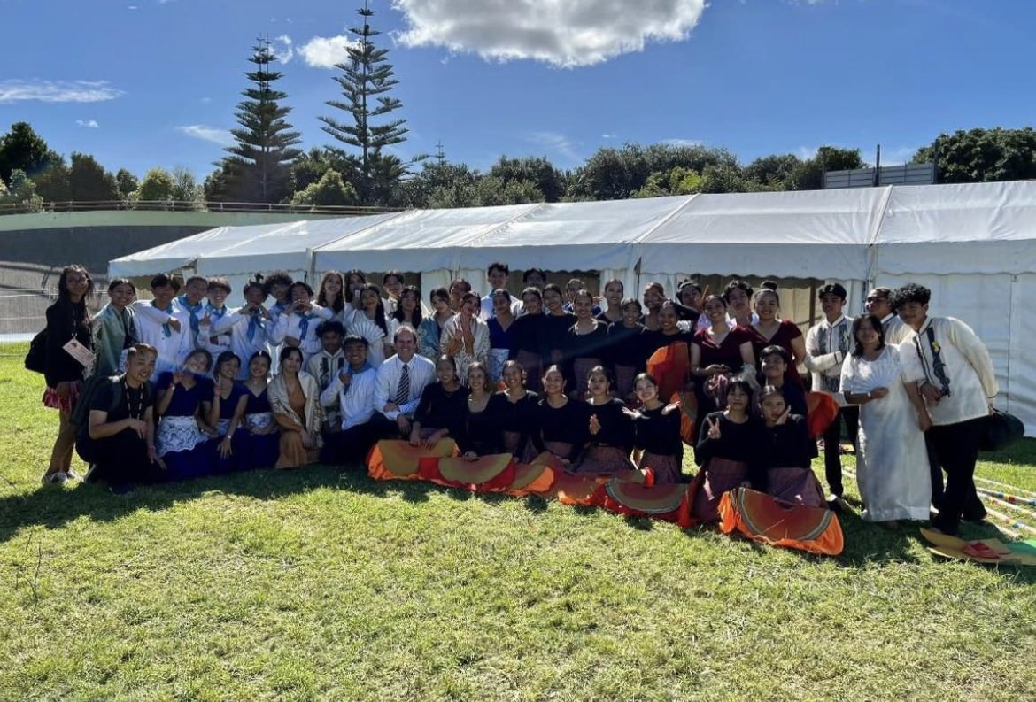 Monishadance's tweet photo. So awesome to be back at Polyfest 2023 to record students in the Tongan group and Filipino group for NCEA Dance credits after 3 long years. #academic #dance #teacherlife #studentsuccess #asbpolyfest2023 https://t.co/oapuEWTeHO