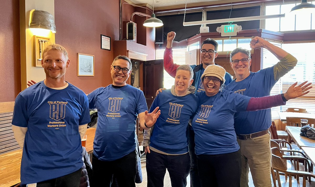 connorwa's tweet image. New @UnionDrip just dropped. The City of Portland Professional Workers #CPPW have filed our petition to recognize the last 763 unrepresented municipal workers in #Portland