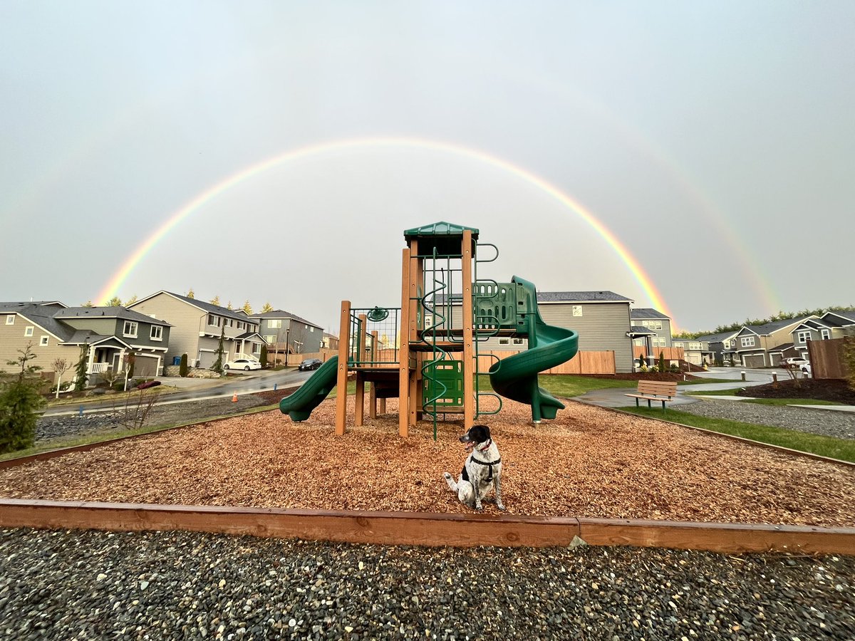 DOUBLE RAINBOW 🌈 🌈