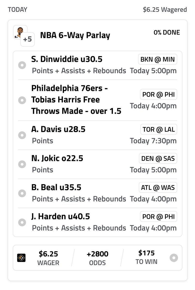 BigBootyDaddy52's tweet photo. Here’s what I got for #FlexFriday

@PrizePicks @TickerPickss @BettingPros 

#PrizePicks #PrizePicksNBA #NBAPicks #ParlayProps #TwitterNBA #SportsBets #NBAPropPlay #TwitterPicks #BettingNBA #GamblingTwiitter #fypシ #Parlay https://t.co/BhMnxE8oHi