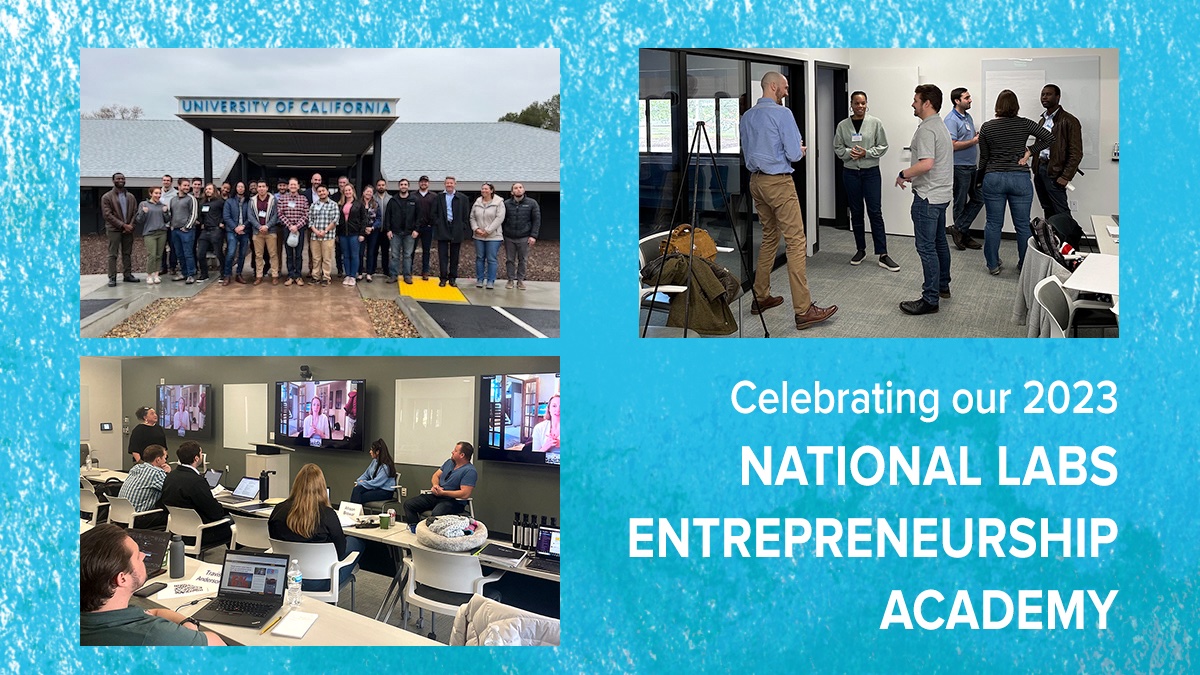 UC Davis Innovation (@ucdavisinnovate) on Twitter photo 🚀Celebrating inspirational <a href="/Livermore_Lab/">Lawrence Livermore National Laboratory</a> & <a href="/SandiaLabs/">Sandia National Labs</a> scientists at our National Labs #Entrepreneurship Academy this week, at <a href="/UofCalifornia/">University of California</a> Collaboration Center. We're honored to support a path to #commercialization for their world-changing technologies. <a href="/ucdavismba/">UC Davis GSM</a> <a href="/ucdavis/">UC Davis</a> 🚀Celebrating inspirational <a href="/Livermore_Lab/">Lawrence Livermore National Laboratory</a> & <a href="/SandiaLabs/">Sandia National Labs</a> scientists at our National Labs #Entrepreneurship Academy this week, at <a href="/UofCalifornia/">University of California</a> Collaboration Center. We're honored to support a path to #commercialization for their world-changing technologies. <a href="/ucdavismba/">UC Davis GSM</a> <a href="/ucdavis/">UC Davis</a>