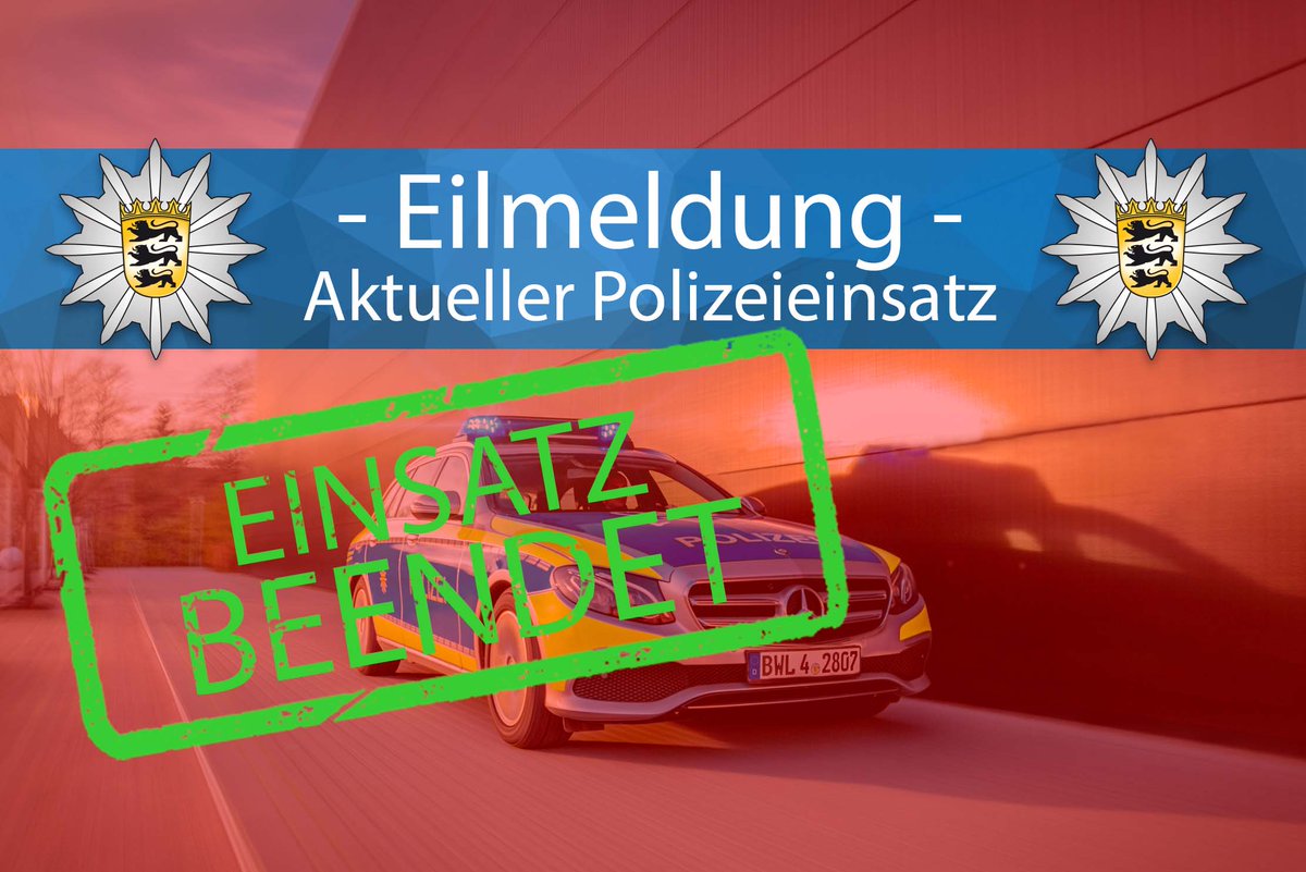 Polizei_KA's tweet photo. #Entwarnung - Einsatz glücklicherweise ohne verletzte Personen beendet. Hier geht's zur komletten PM: https://t.co/PcqcC2kDky
Eure #Polizei #Karlsruhe
#KA1003 https://t.co/bce5zcDItn