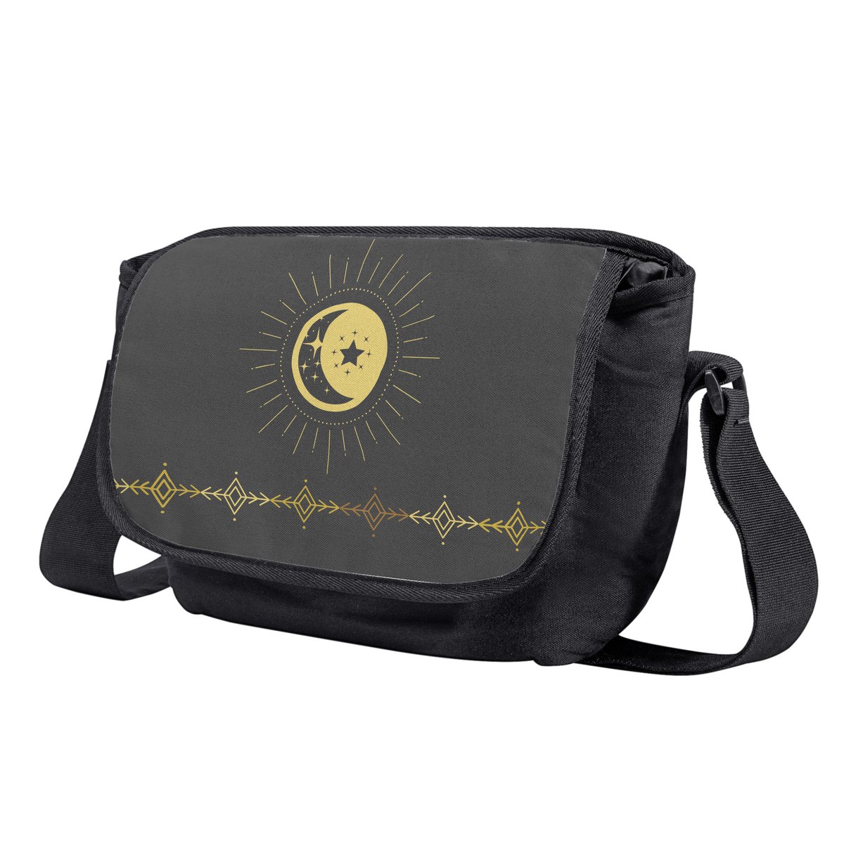 LiberalMisfit50's tweet photo. This unisex messenger bag is perfect for any trendsetter or fashionista. The unique and stylish esoteric symbols design is eye-catching and sure to turn heads. #esoteric #onlineshopping #bags https://t.co/w1g7QtiHfO